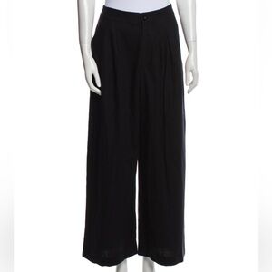 Jenni Kayne Elegant Black Wide-Leg Pants